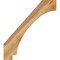 Ekena Millwork 4"W x 30"D x 34"H Imperial Rough Sawn Knee Brace, Western Red Cedar BRC04X30X34IMP00RWR - alternate 3